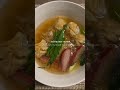 At Home Wonton Soup Made By CookingOffTheCuff