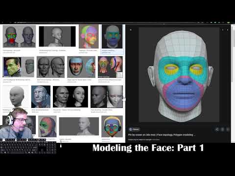 Autodesk Maya 2019: Modeling the Face - Part 1