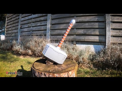 Casting a SUPER HEAVY Mjolnir THOR HAMMER !