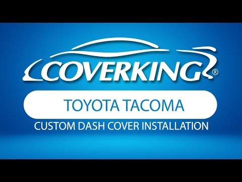 How to Install 2016-2023 Toyota Tacoma Custom Molded Dash Cover | COVERKING®