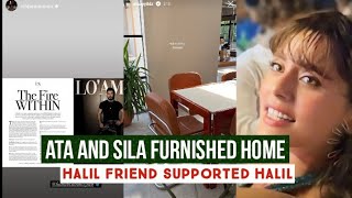 Sila Turkoglu and Ata Yildiz Furnished Home !Halil Ibrahim Ceyhan Friend Supported Halil