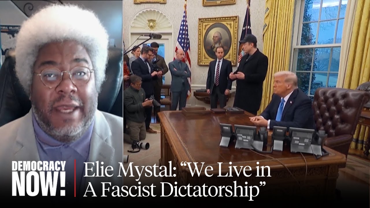 "We Live in a Fascist Dictatorship": Elie Mystal on Trump's Lawlessness, Attacks on the Judiciary