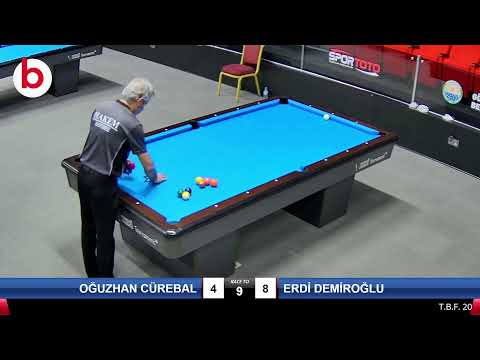 OĞUZHAN CÜREBAL & ERDİ DEMİROĞLU Bilardo Maçı - 