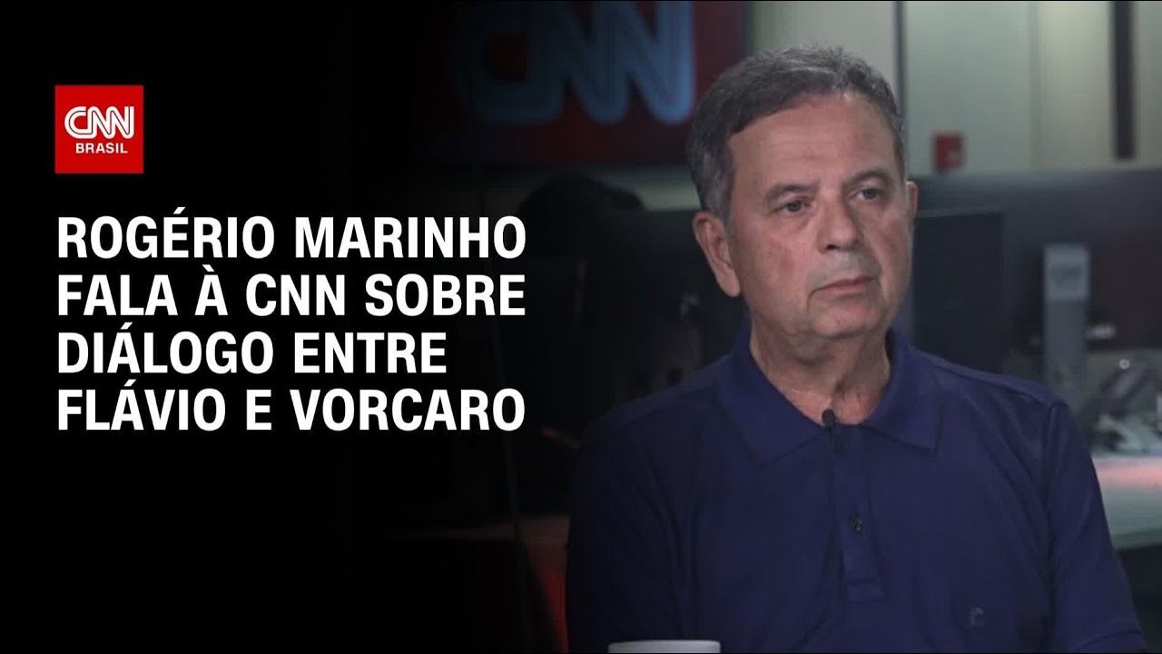 Rogério Marinho, coordenador da pré-campanha de Flávio Bolsonaro, fala à CNN | LIVE CNN