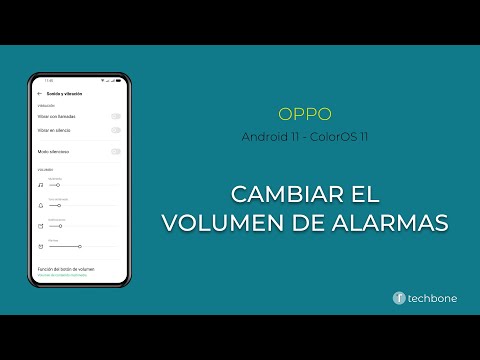 Cambiar el Volumen de Alarmas - Oppo [Android 11 - ColorOS 11]