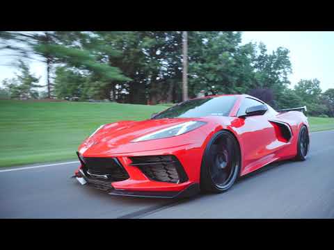 4K | C8 Corvette | KW Coilovers | Vossen Wheels