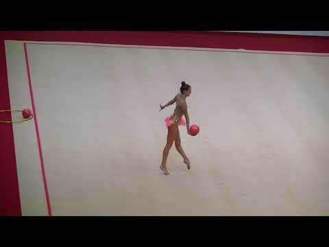 Romanova Arina (RUS)  ball IT Moscow 2018