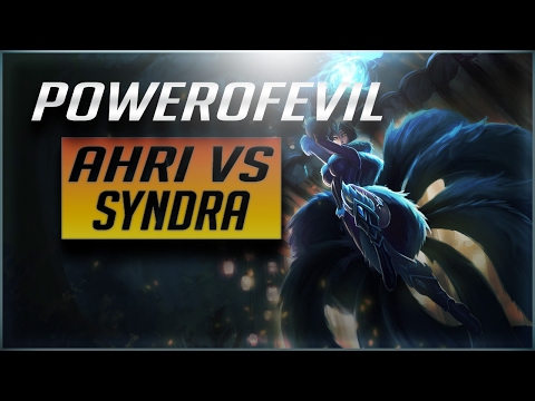 PowerOfEvil Ahri vs Syndra EUW SoloQ Season 7