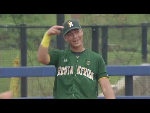 Highlights: South Africa vs Spain - U-18 Baseball World Cup 2019