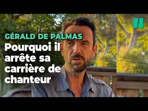 Gérald de Palmas arrête de chanter à cause de ce problème