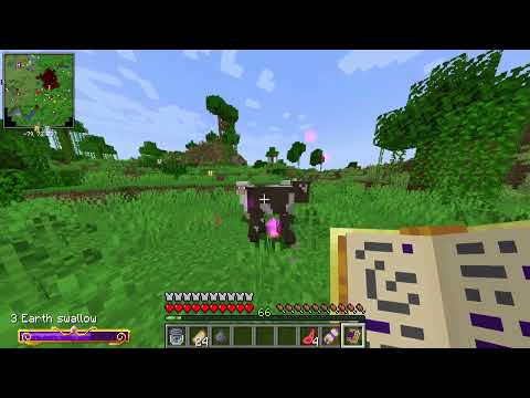 Minecraft Ars Nouveau cool spells.