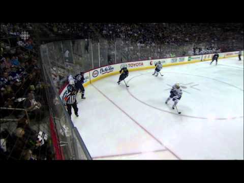 NHL Leafs vs Jets 1st goal of the game January 25th, 2014