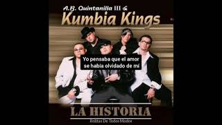Kumbia Kings - Me enamoré otra vez - (letra)