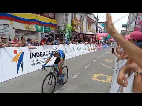 Vuelta a Colombia, llegada Belalcazar Caldas, gana Superman López junio 21 de 2023