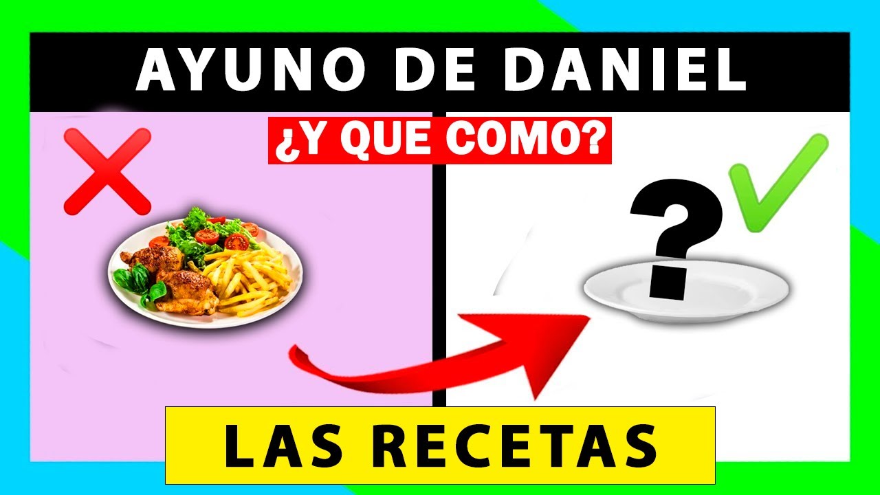 🍎 Ayuno de Daniel 21 días RECETAS (MEJORES y Fáciles) + [ 🎁 PDF ]