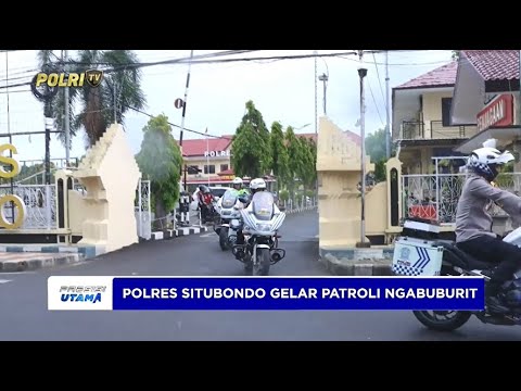 POLRES SITUBONDO GELAR PATROLI NGABUBURIT