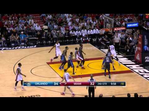 Hassan Whiteside Highlights vs Orlando Magic [3-25-16]