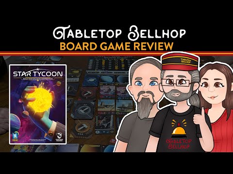Star Tycoon Review, A sci-fi tableau builder about capitalism in space, A top 10 economic board game