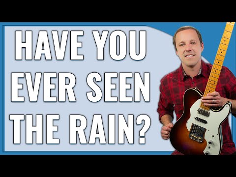 Creedence -- "Have You Ever Seen The Rain?" Guitar Lesson