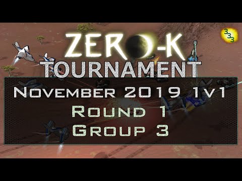 2019/11/02 1v1 Tournament Round 1 - Zero-K