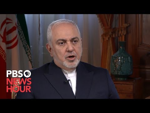 WATCH: Iranian Foreign Minister Mohammad Javad Zarif says 'nothing is inevitable' with U.S. and Iran