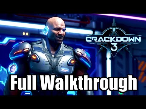 CRACKDOWN 3 Story Mode Full Walkthrough - With ENDING & Post Credits Scene (No Commentary)