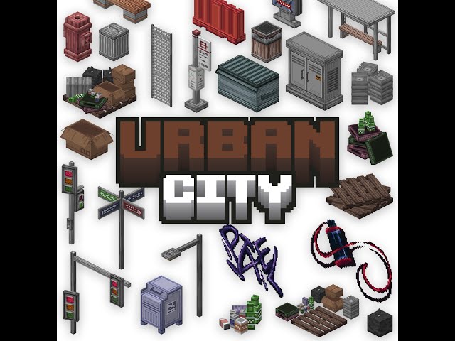 Urban City Decoration Volume 1 Minecraft Texture Pack