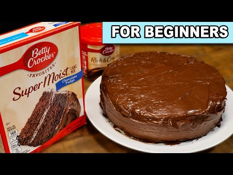 How To Make a Cake with Betty Crocker Cake Mix