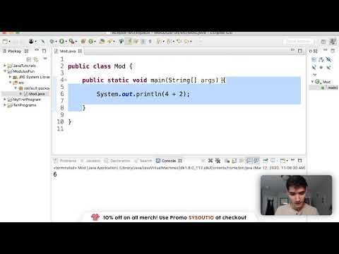 Java Modulus Tutorial #61
