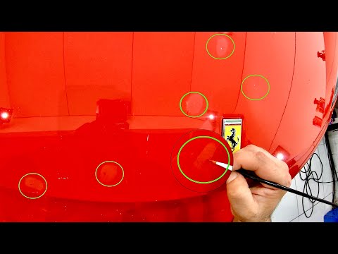 How To Correctly "Paint Touch-Up" Stone Chips On Your Car To Get The Best Results!