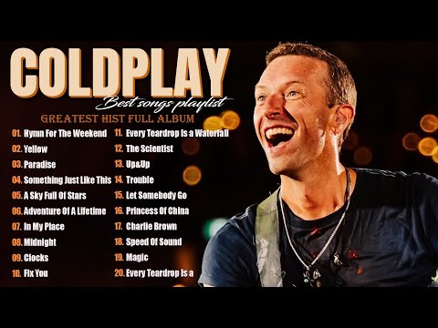 Coldplay Greatest Hits Full Album - Best of Coldplay - Live Concert Setlist - 1 Hour Experience #m12