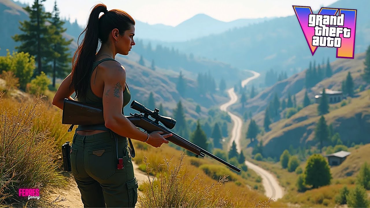 As ÁREAS RURAIS do GTA 6 Vão te DEIXAR de BOCA ABERTA 🌄