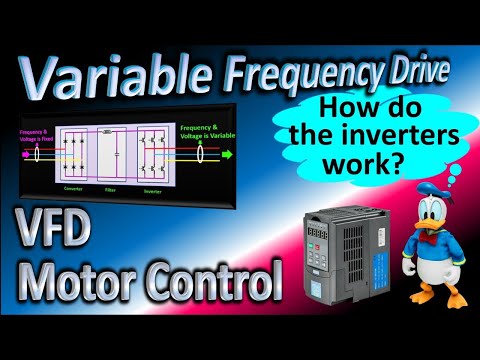 How Variable Frequency Drive (VFD) controls Motor Speed? - Inverter Basics Explained.