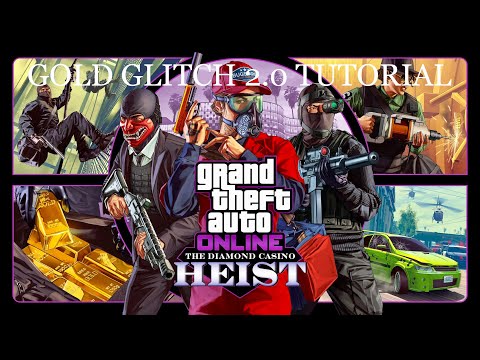 (PATCHED) DOUBLE GOLD GLITCH 2.0 TUTORIAL *BIG CON* (💵$2,893,339 TAKE) | GTA Diamond Casino Heist