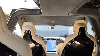 Tesla Model X Sunshade Solution