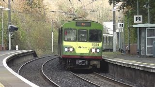 preview picture of video '8300 Class Dart Train number 8324 - Shankill Station, Dublin'