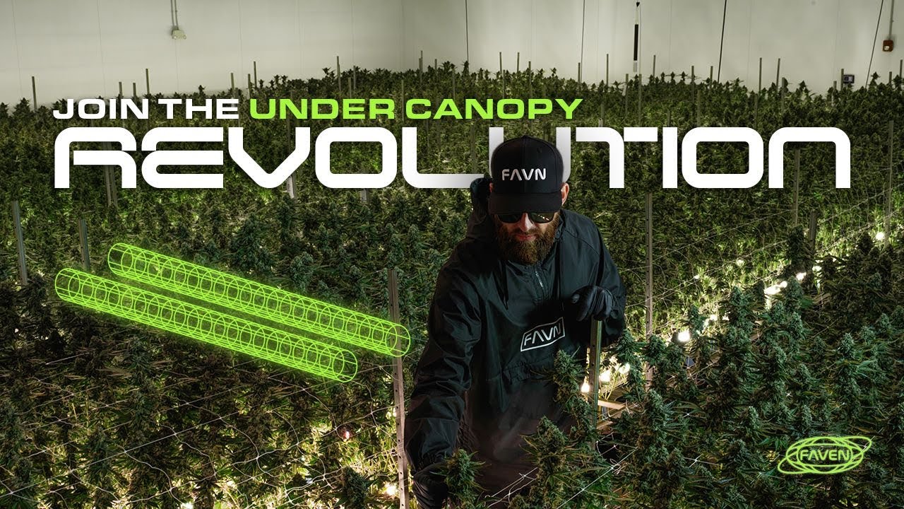 Faven Under Canopy Lights -  Designed by Cultivators for Cultivators