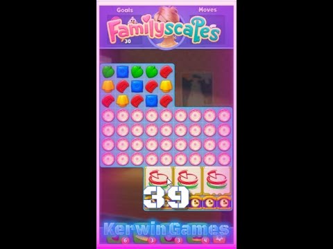 Familyscapes The Series Level 39 - Hard Level  - No Boosters Gameplay