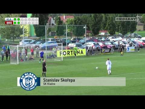SK Sokol Brozany - SK Kladno | sestřih utkání