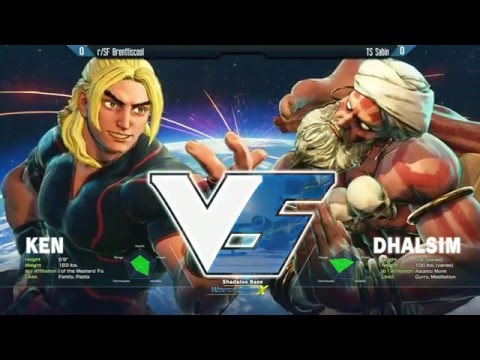 SFV/SF5: Winter Brawl X - r/SF4 Brenttiscool (Ken) vs TS Sabin (Dhalsim) - Top 16