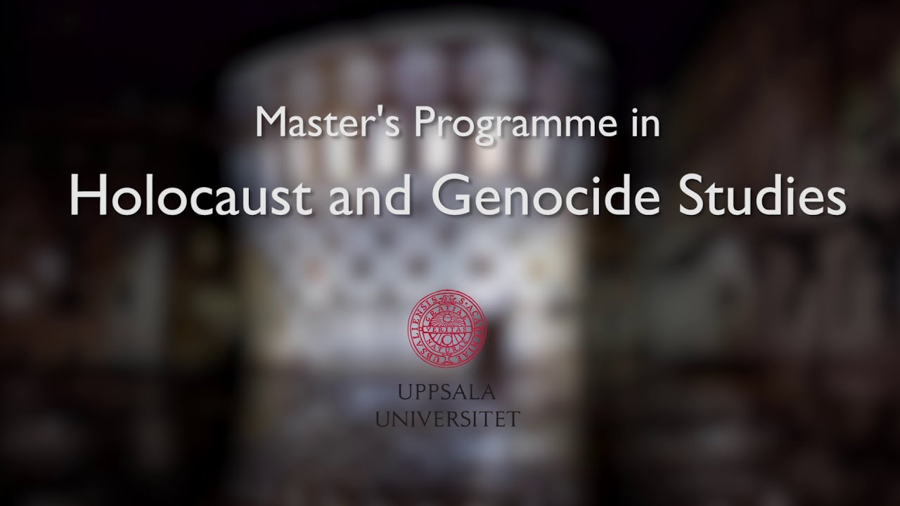 Master’s Programme in Holocaust and Genocide Studies