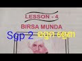 Birsa Munda Sgp 2 Class 7 English Question Answer @ambika creativity