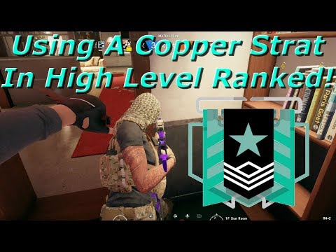 Copper Claymore Strat! Road To Diamond - Rainbow Six Siege Ranked Highlights And Funny Moments