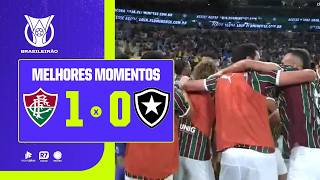FLUMINENSE 1 x 0 BOTAFOGO | MELHORES MOMENTOS DA 3ª RODADA DO BRASILEIRÃO