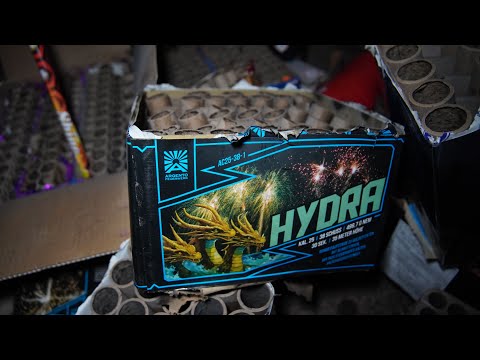 Hydra by Argento | 35€ firework battery | New Year's Eve 2024/25 test video