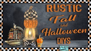Rustic Fall & Halloween DIYs / Rustic Wednesday But on Saturday!