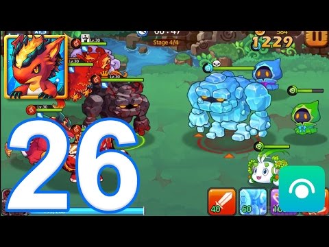 Monster Squad - Gameplay Walkthrough Part 26 -  Lake Island (Hard) (iOS, Android)