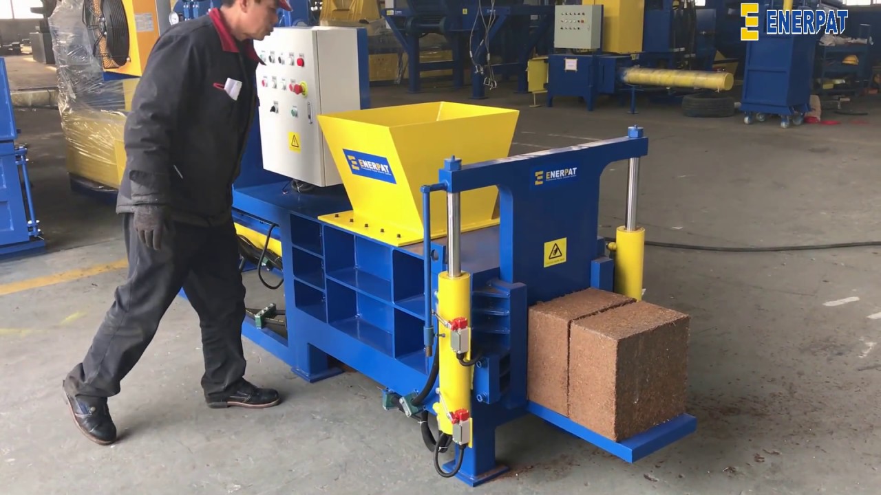 Cocopeat block making machine,coco peat baler