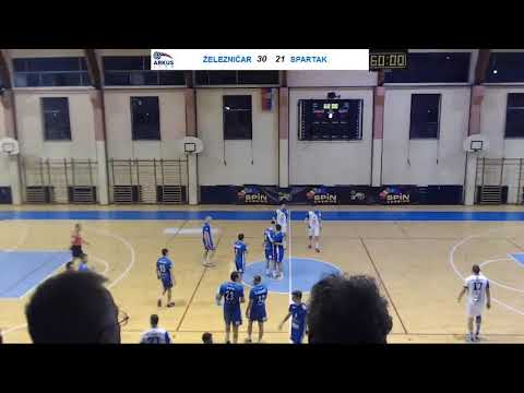 ARKUS liga 17. kolo / RK Železničar 1949 - RK Spartak / 15.02.2020.