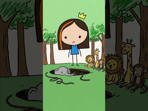 A Pequena Formiga Que Salvou o Elefante #amizade #desenhoinfantil #educaçãoinfantil